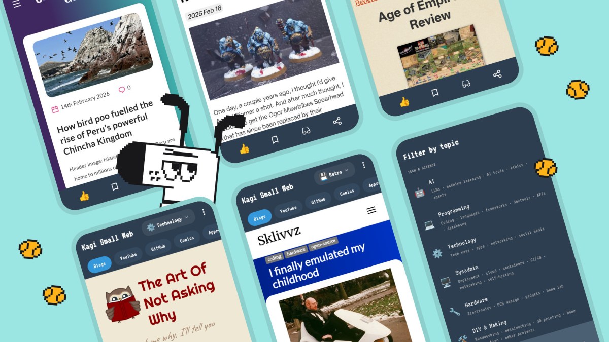 Kagi brings its ‘small web’ of a human-only internet to mobile devices