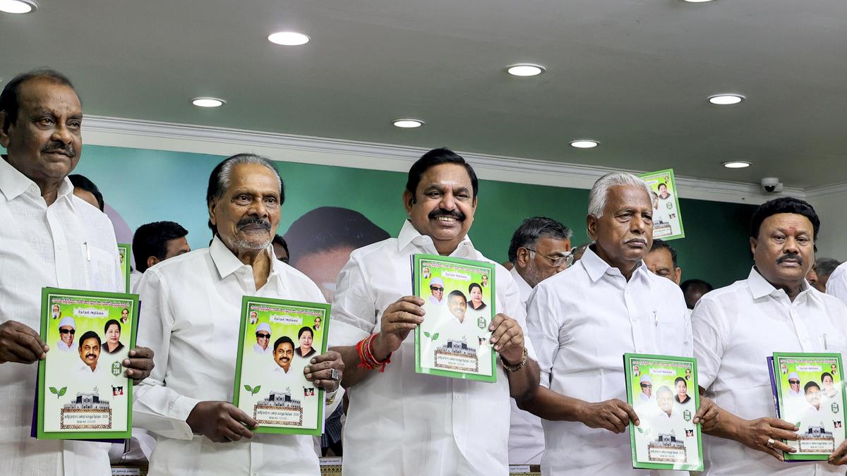 Tamil Nadu Assembly election 2026: AIADMK releases manifesto; assures free refrigerators to women ration card-holders