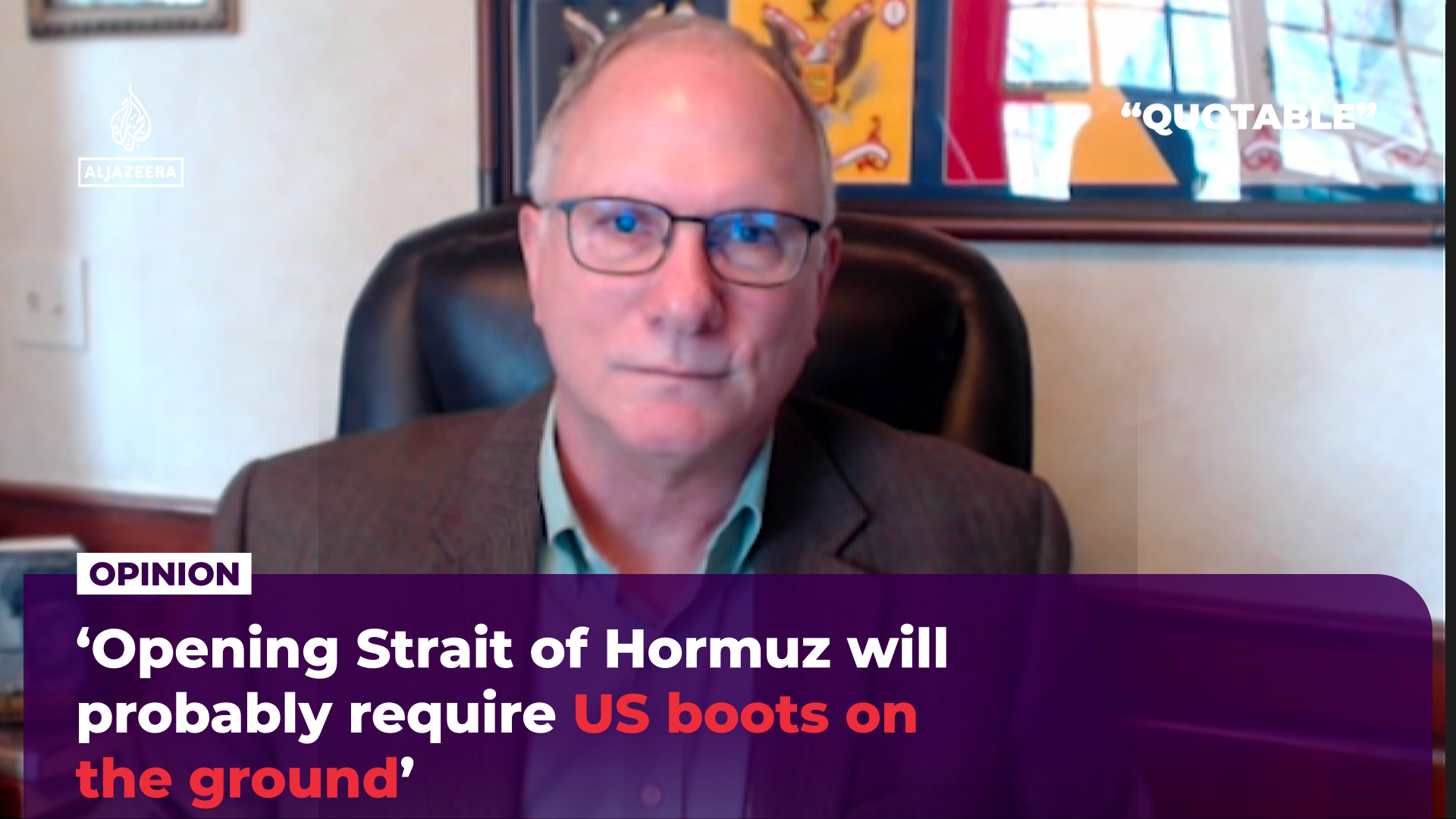 ‘Opening Strait of Hormuz will probably require US boots on the ground’