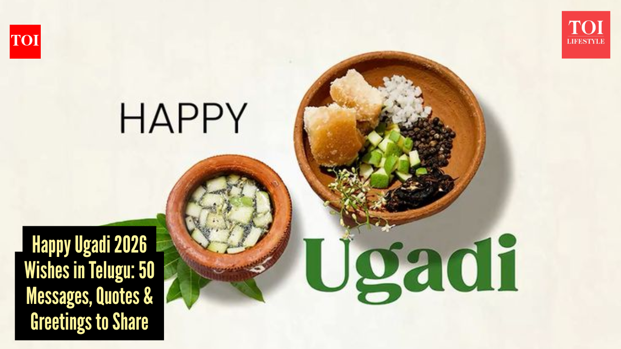 Ugadi 2026: Top 50 Telugu new year wishes, messages and quotes to share