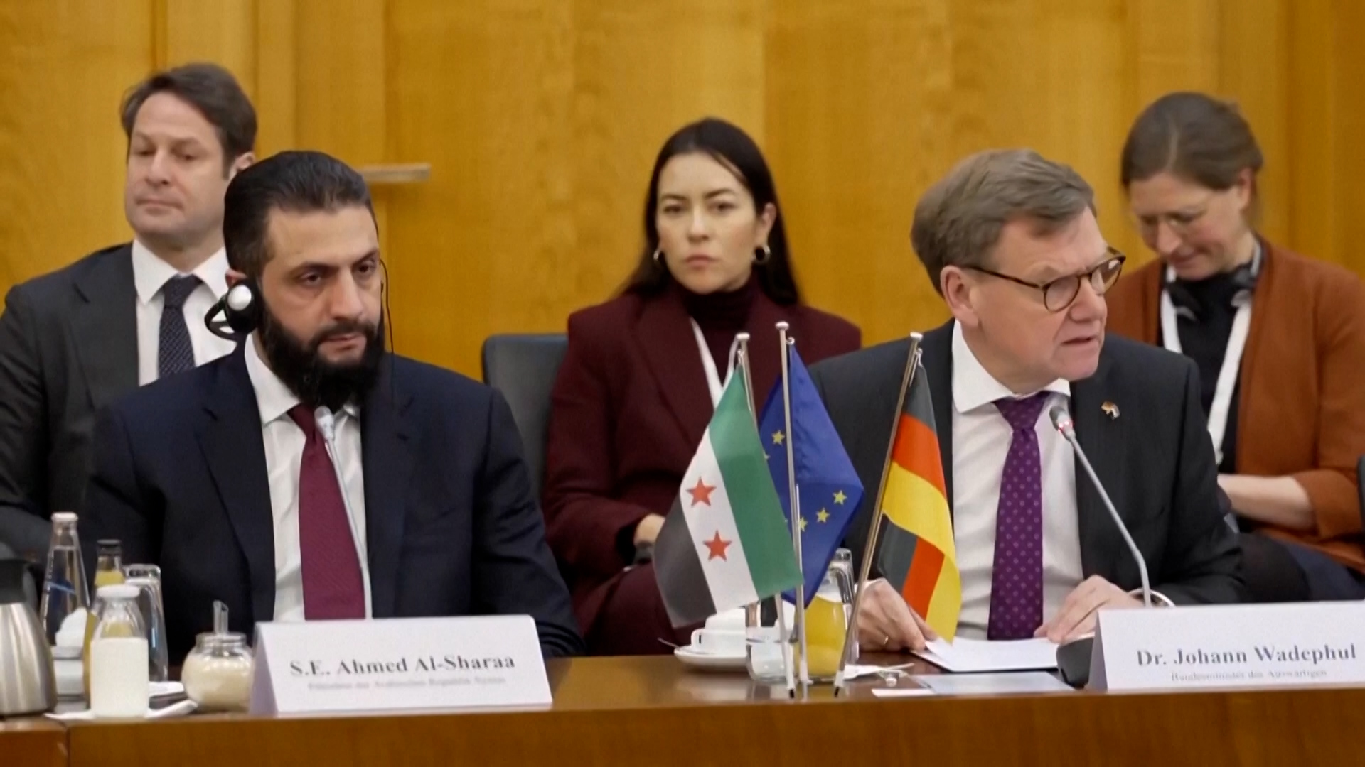 Germany’s FM tells President al-Sharaa ‘We stand with Syria’