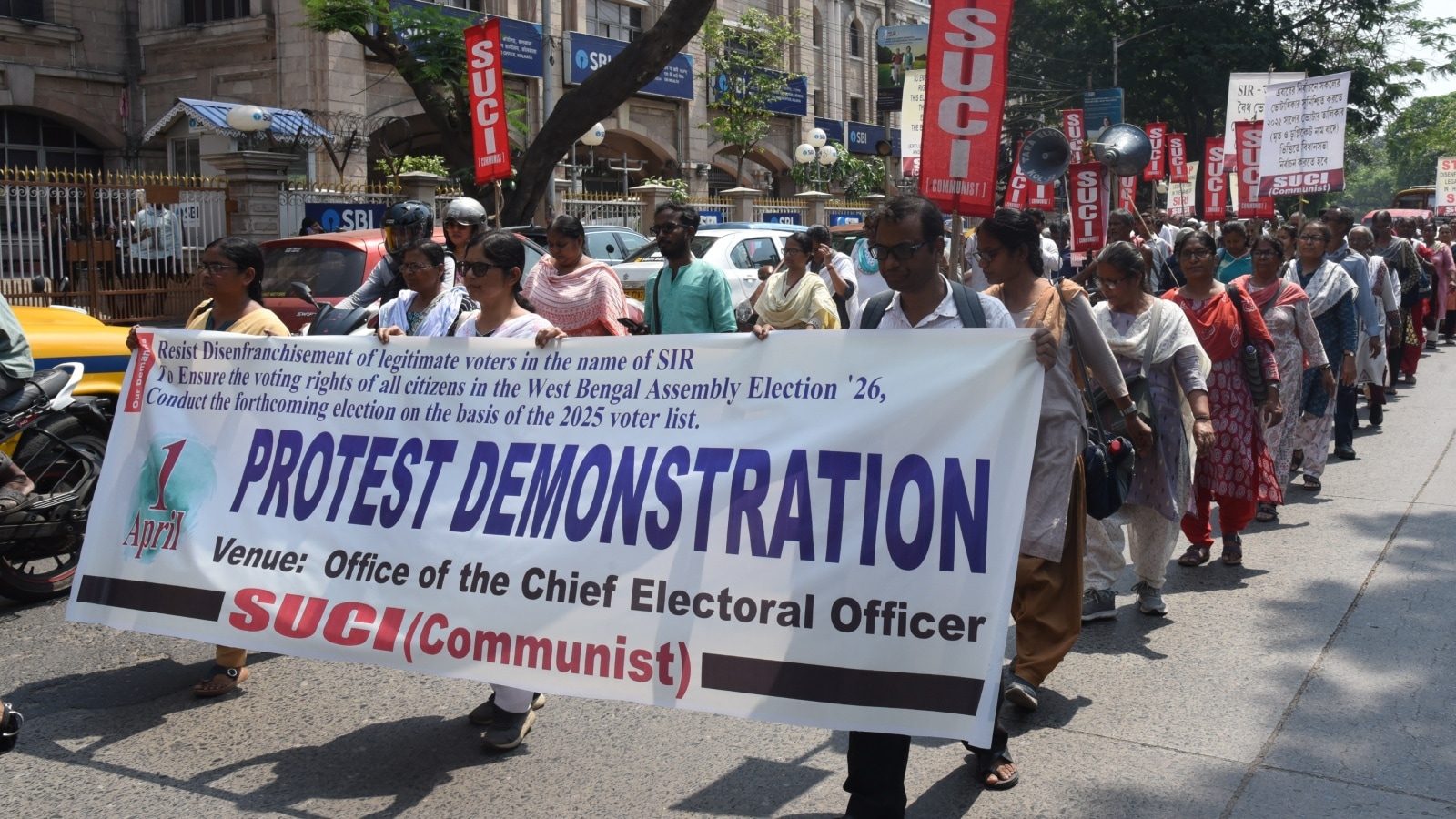 Why West Bengal CEO’s office on Kolkata’s Strand Road is out of bound for protesters