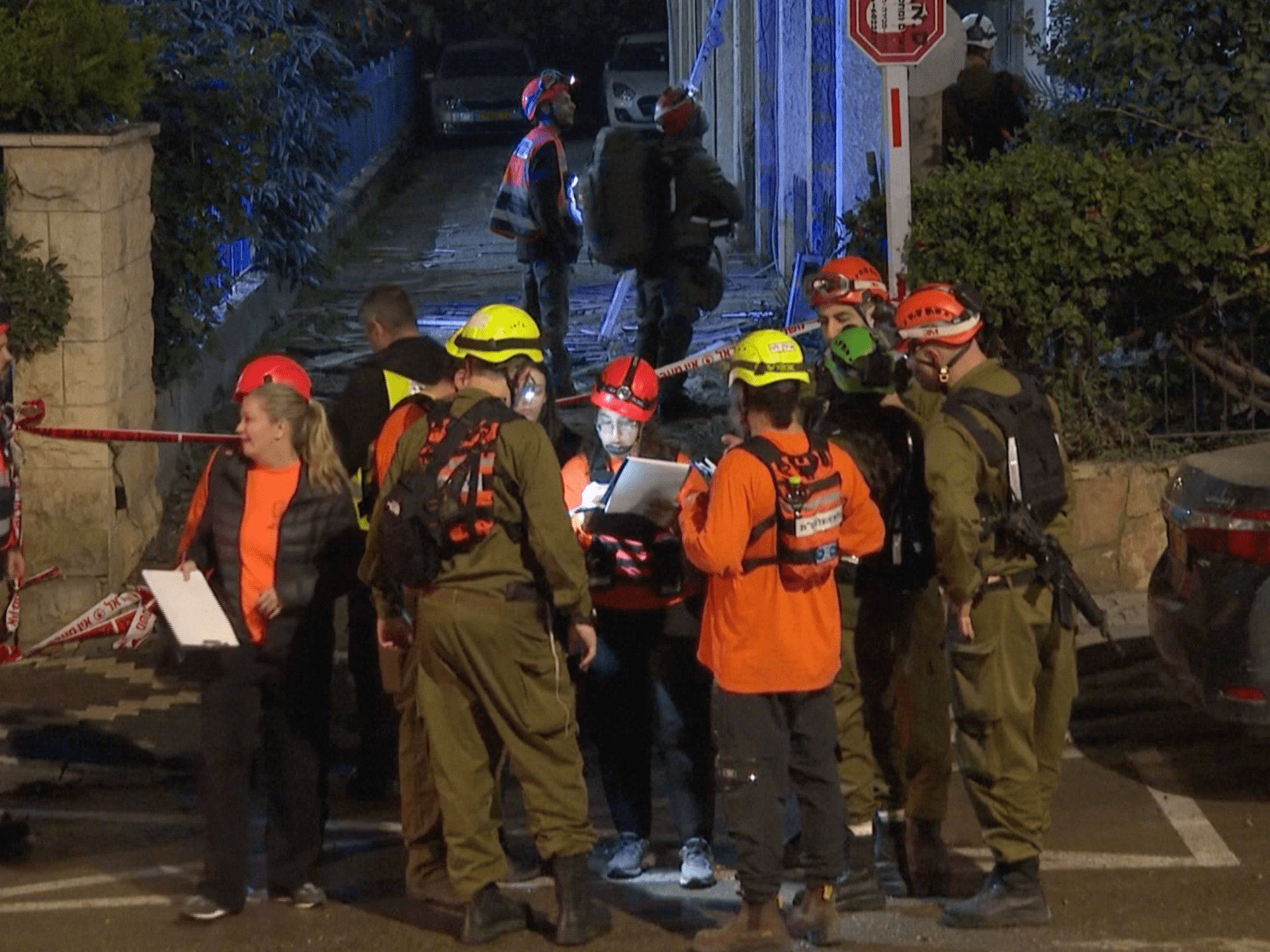 Iranian missile attack hits residential areas in central Israel