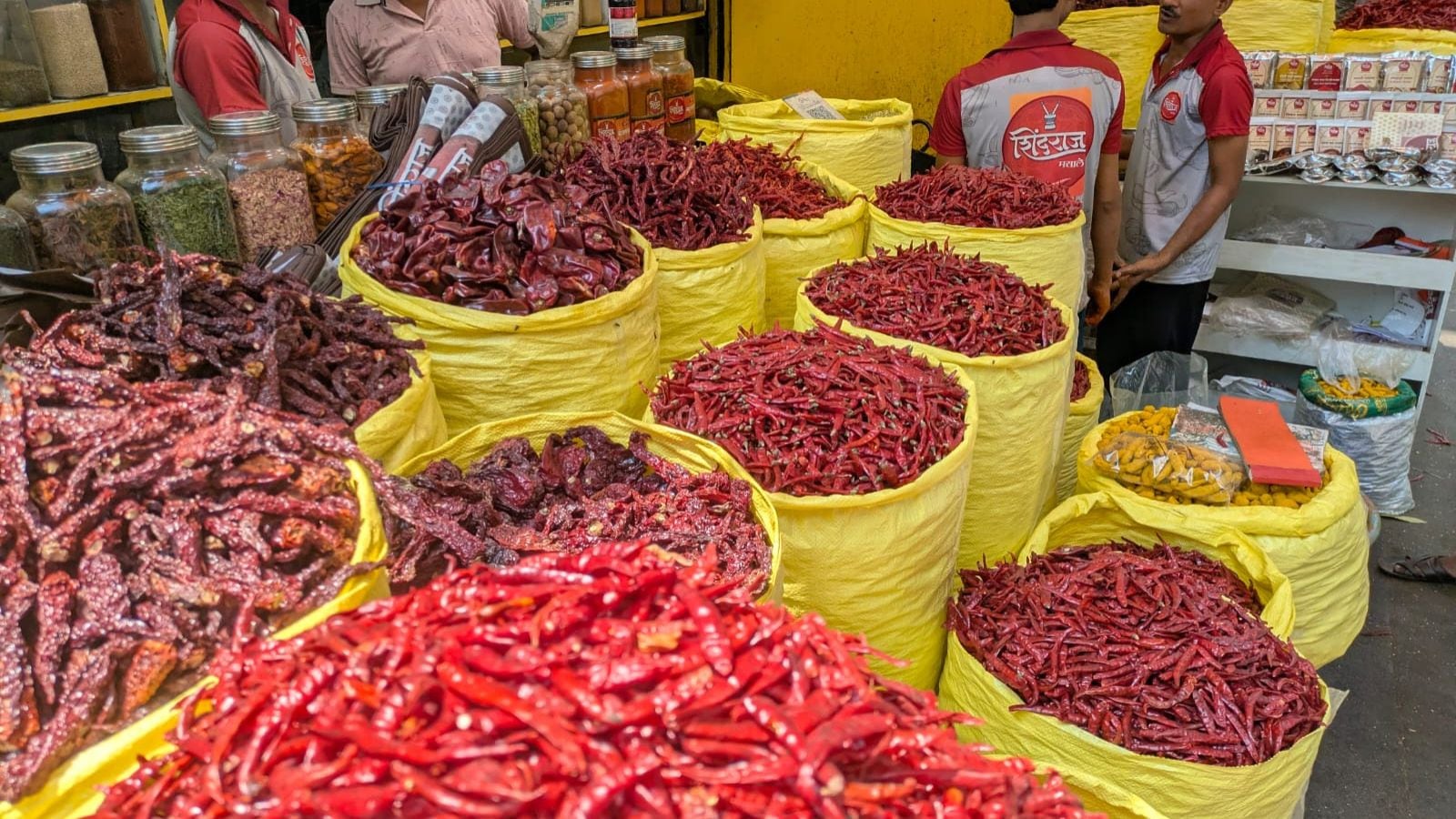 In your neighbourhood: In Lalbaug’s Mirchi Galli, summer means fresh chilli grinding & various blends