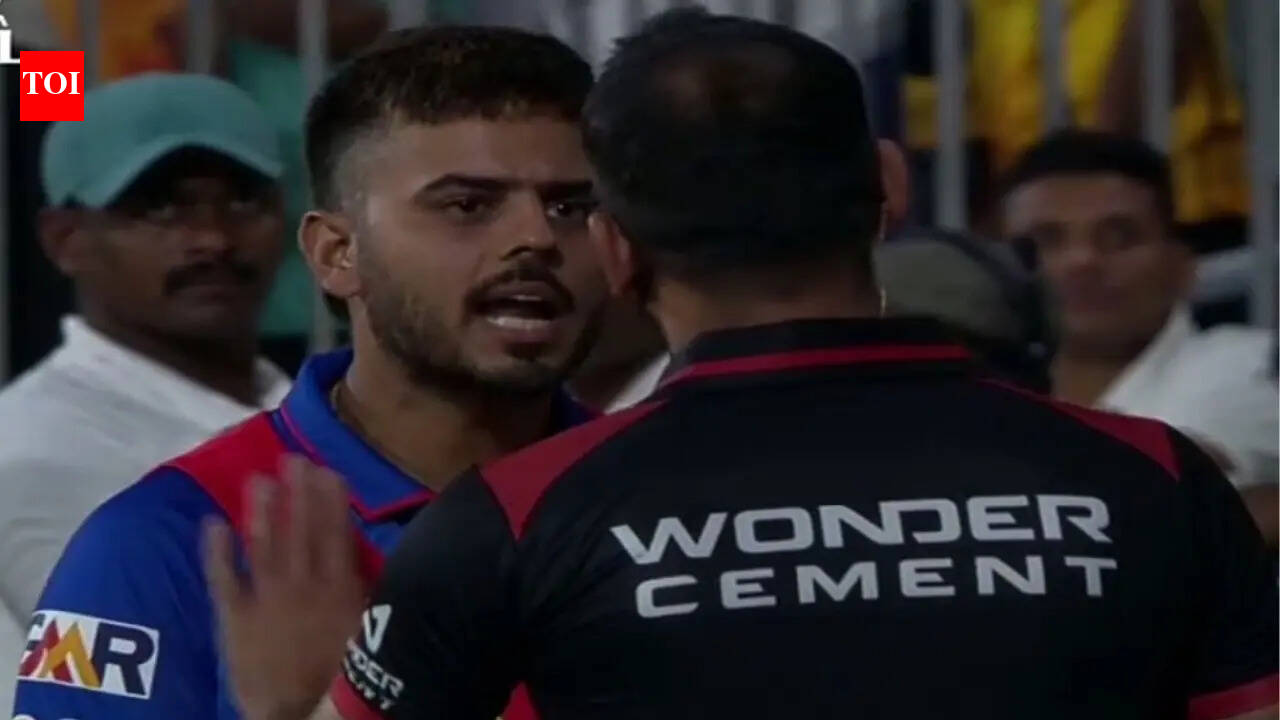 IPL drama! Rana confronts umpire as Stubbs denied glove change – Watch