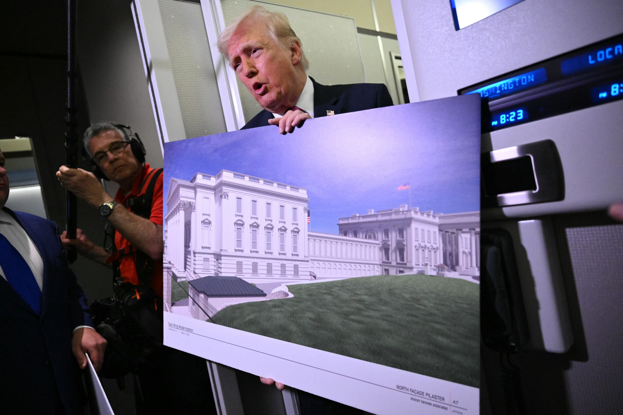 Trump's ballroom fight sheds new light on an underground White House bunker