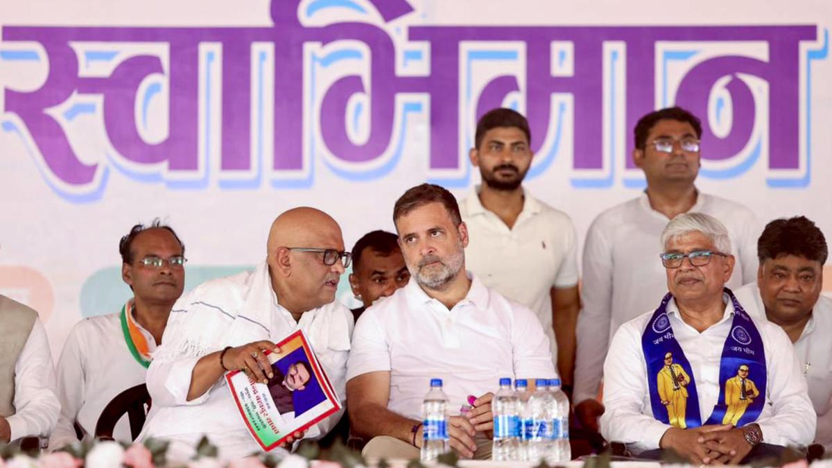 Modi, Shah are traitors who are attacking the Constitution, says Rahul at Rae Bareli meet