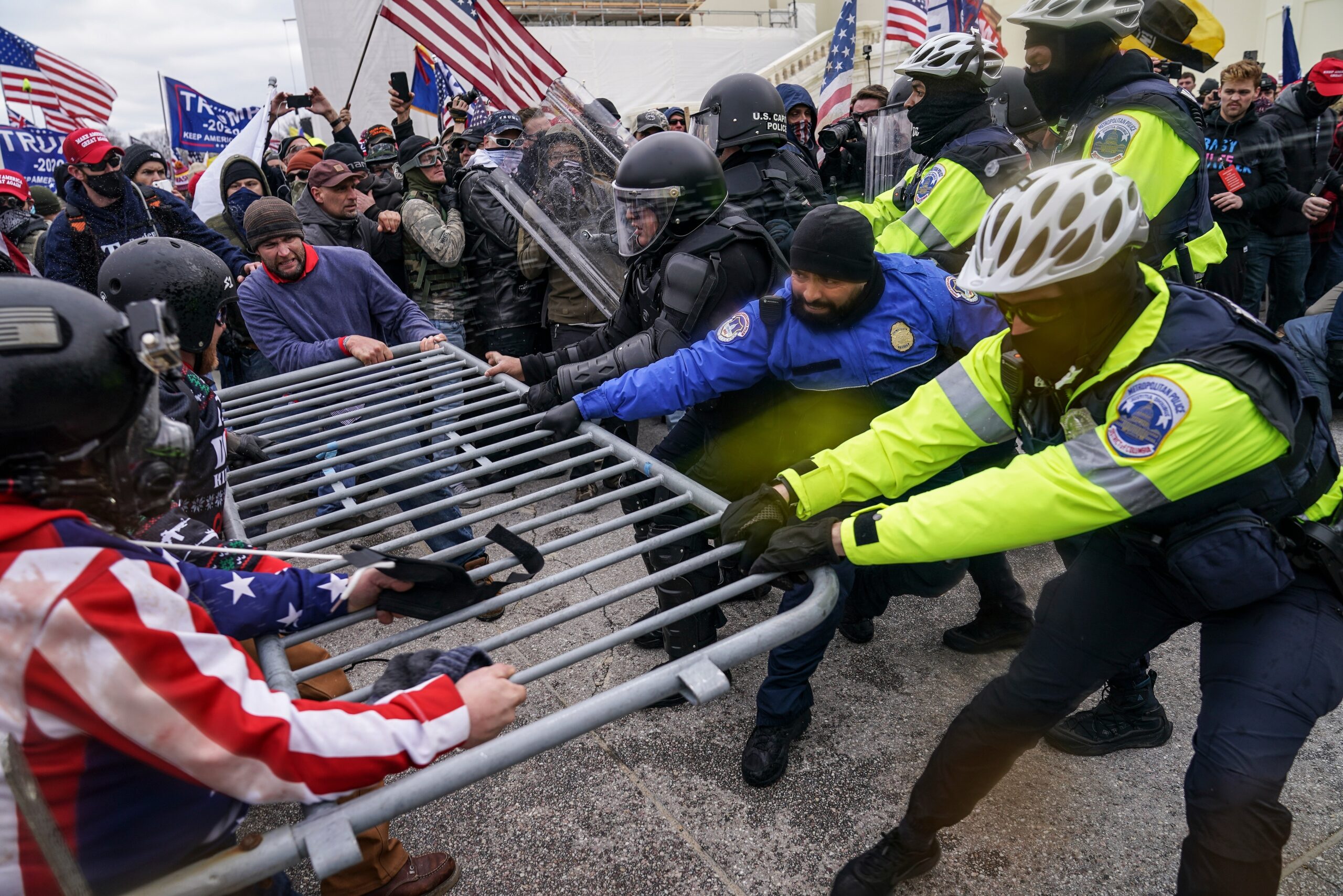 Officers who defended Capitol from rioters sue to block payouts from fund