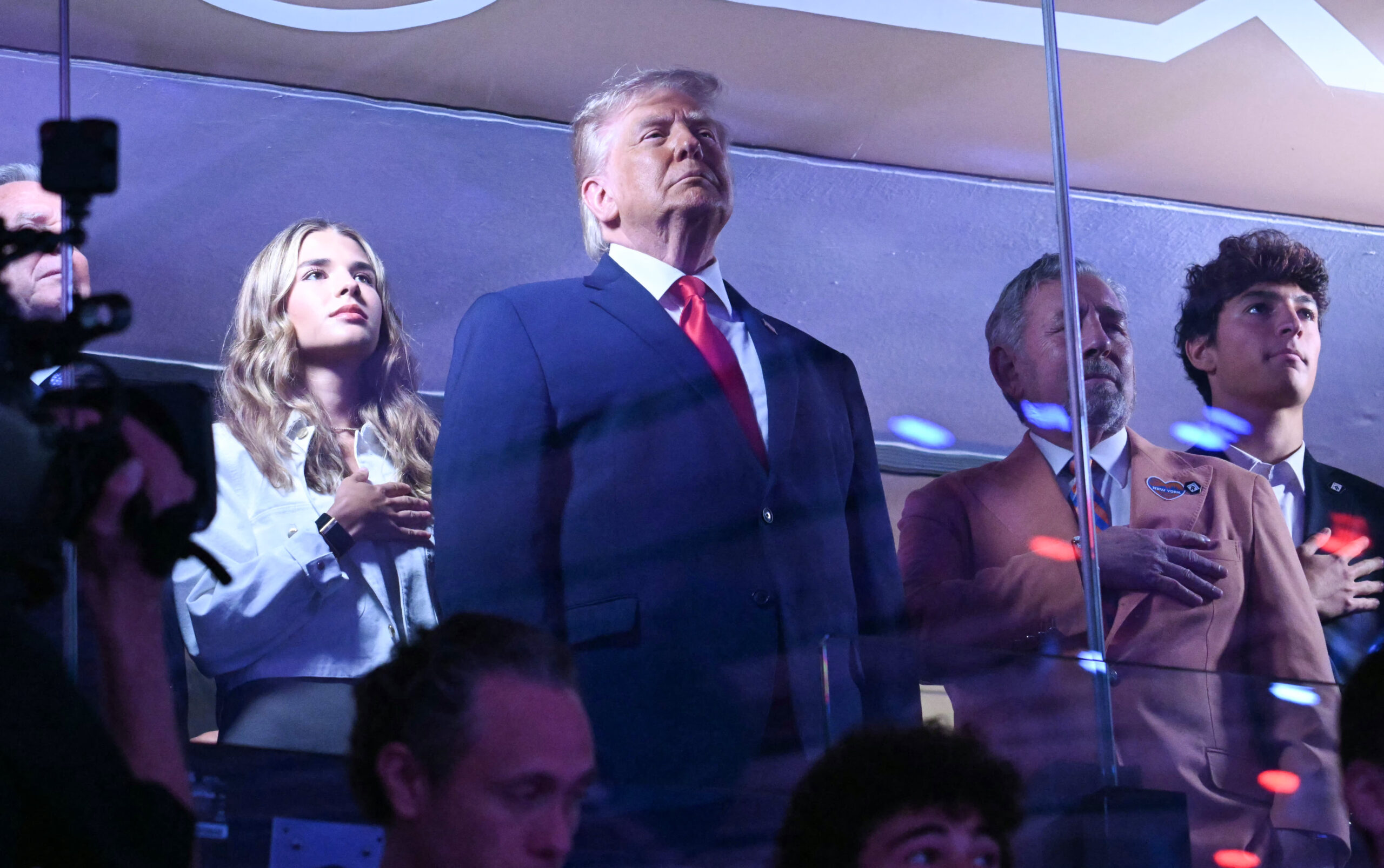 Trump loudly booed at Madison Square Garden before Knicks-Spurs NBA finals game
