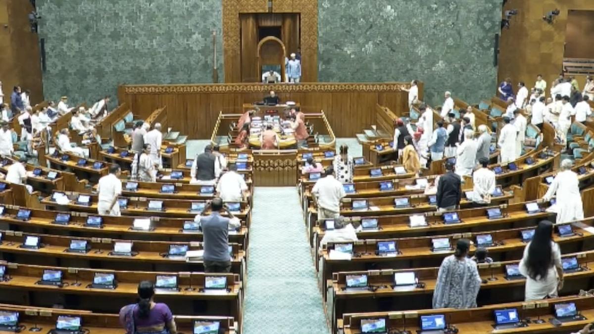 Parliament Monsoon Session Day 7 LIVE: Both Houses adjourned till 2 p.m.; Lok Sabha likely to take up Public Examinations Amendment Bill discussion