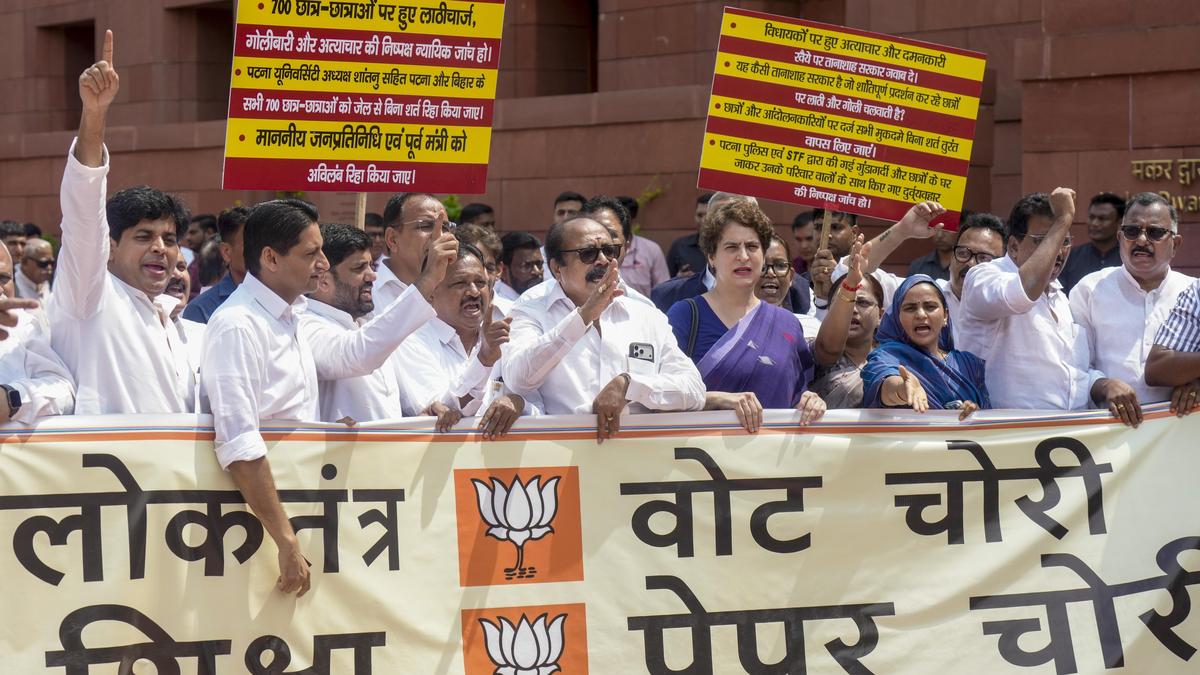 Parliament Monsoon Session Day 6 LIVE: Lok Sabha adjourned till 12 p.m. amid Opposition sloganeering