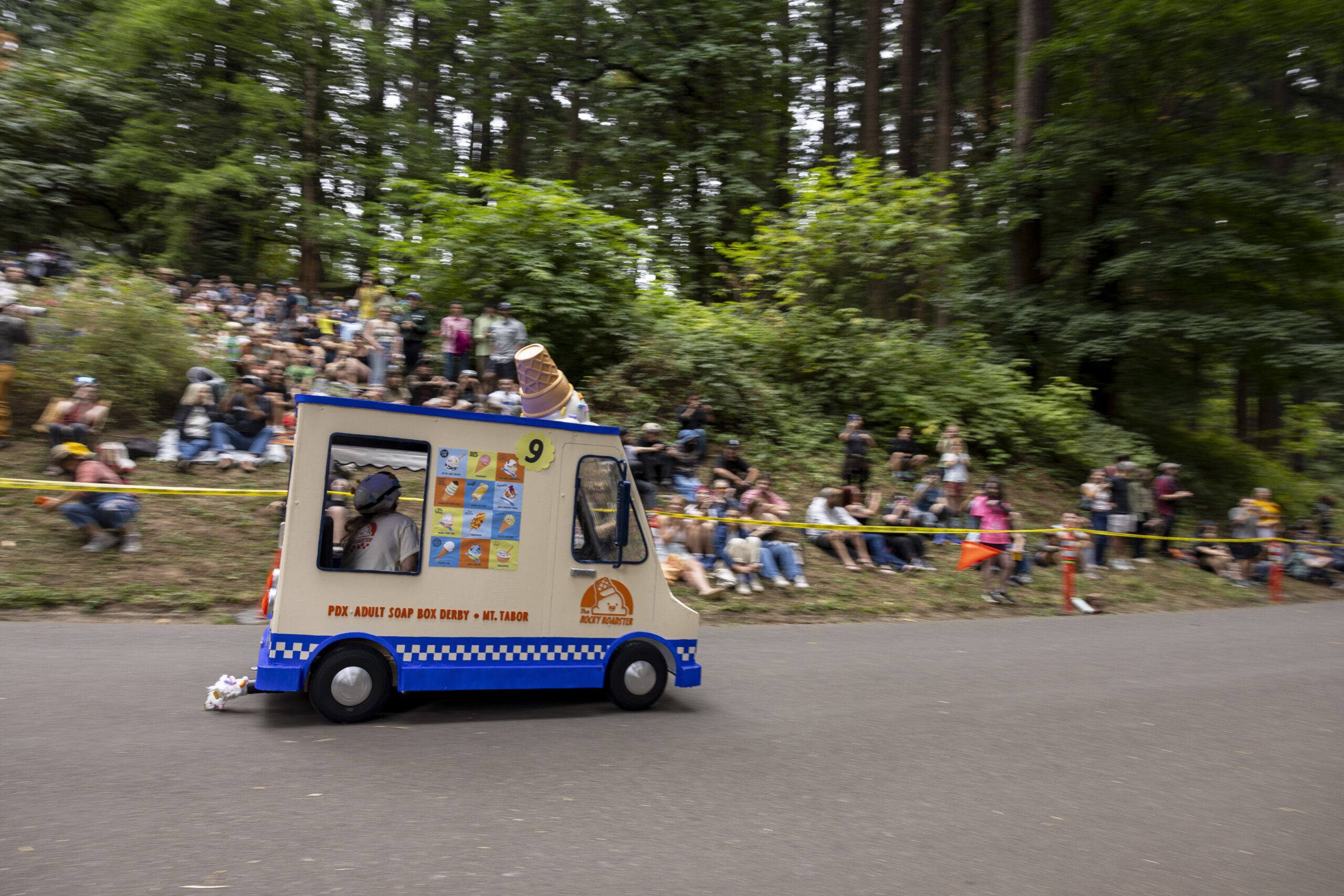 In Portland, this soap box derby combines downhill speed with extreme pageantry
