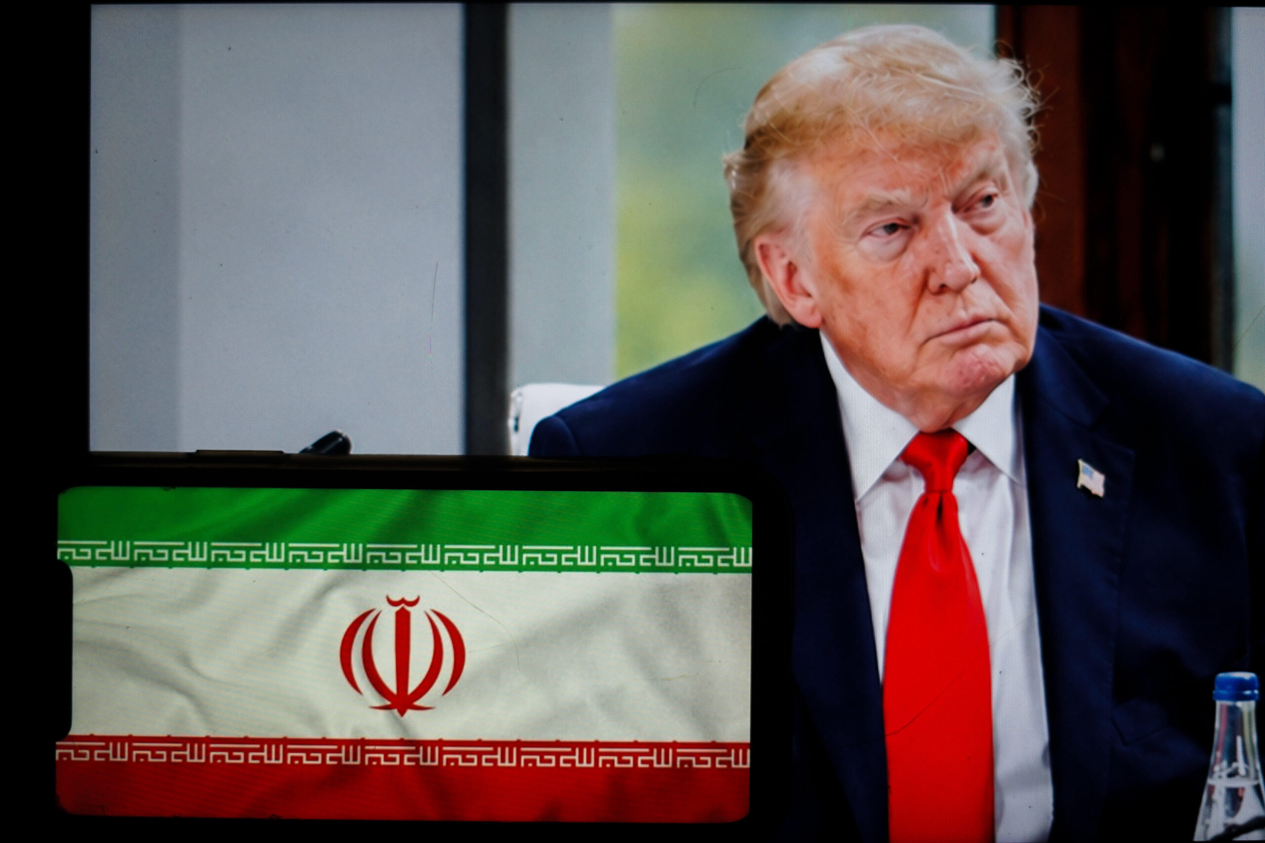 Trump denies offering Iran sanctions relief; Qatar pushes for peace talks