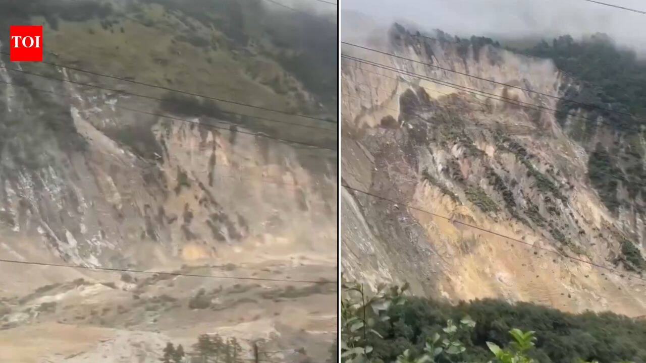 Watch: Nepal hillside collapses in seconds, sweeps away houses in Baglung; 10 killed