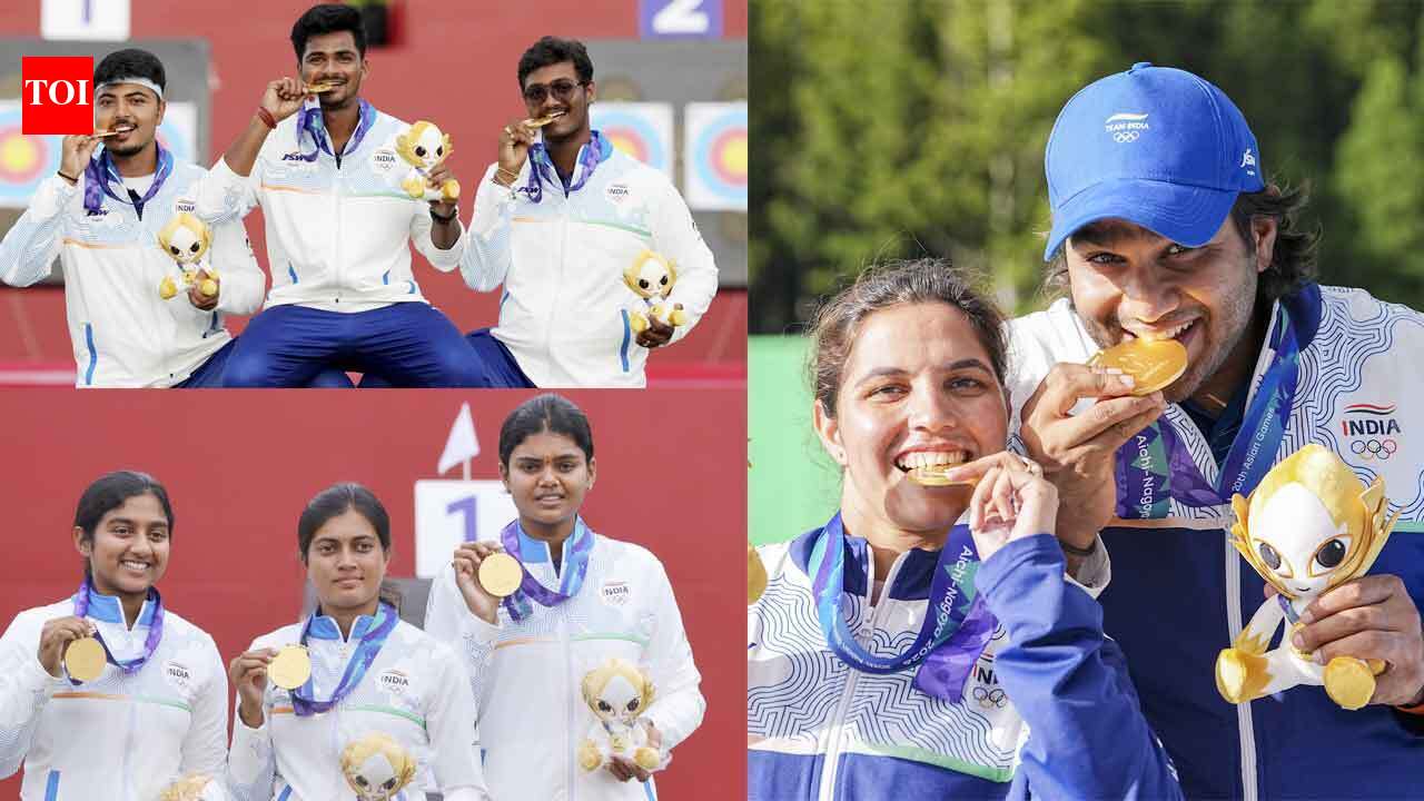 Archers, shooters fire India’s medal rush on a golden day at Asian Games