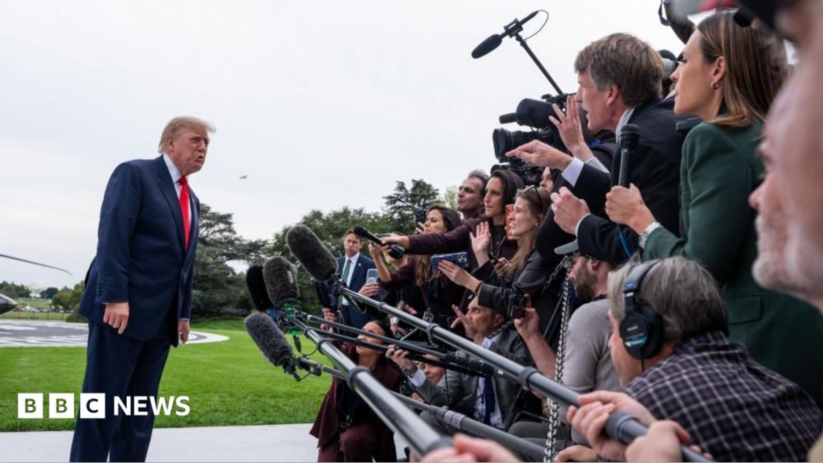 US justice department investigates TV networks over Trump pool coverage