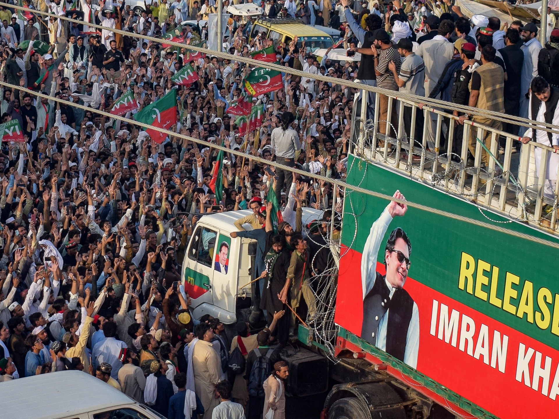 Pro-Imran Khan mass rally launched after Pakistan government talks fail