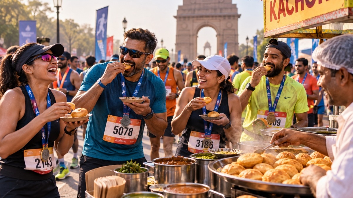 Kachori after cardio? Why India's running culture is getting a food theme
