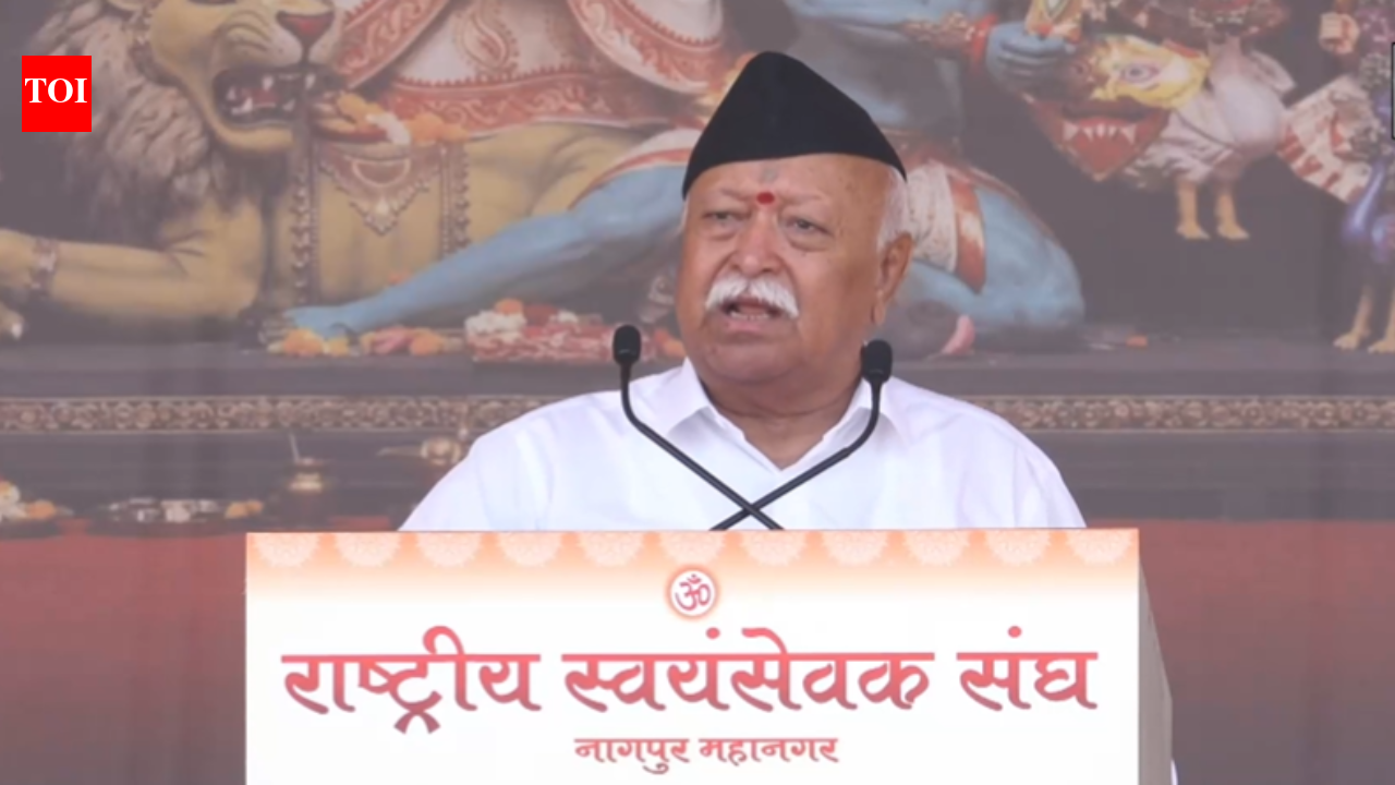 ‘Svabodh’ and national unity: Bhagwat’s top quotes as Dhankhar attends RSS event